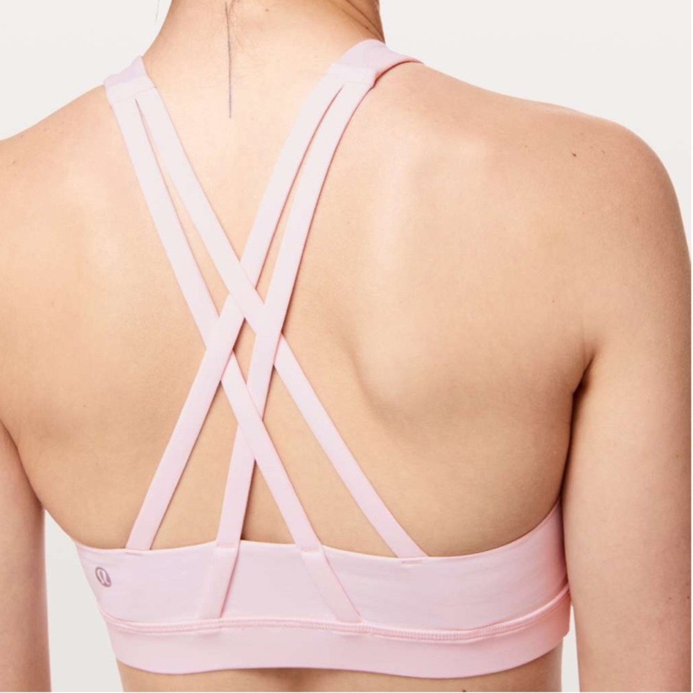 Lululemon Energy Bra *High Neck
Pink Glow